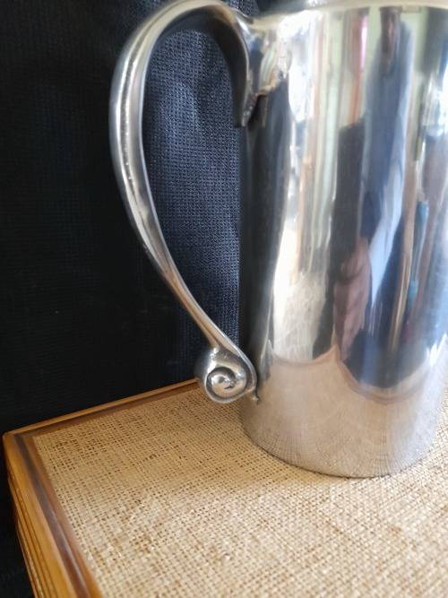 STUNNING CARROLL BOYES STYLE PEWTER JUG