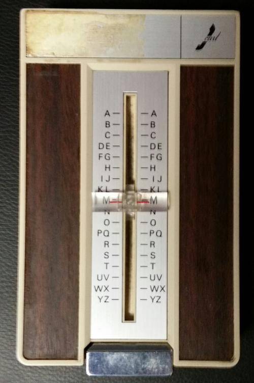 VINTAGE TELEPHONE LIST FINDER [C DESC]