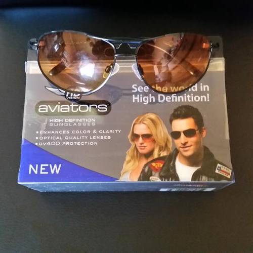 HD VISION AVIATORS SUNGLASSES