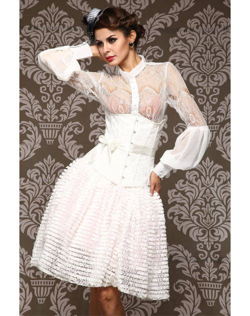 Sexy Corset - 24 Steel Bone Underbust Corset - Size: S-M-L-XL
