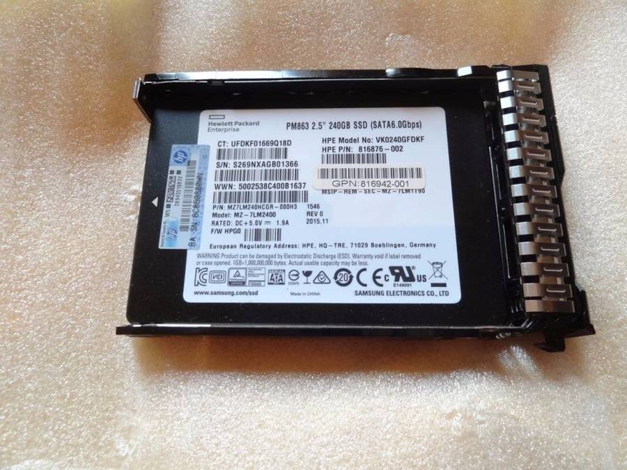 240 GB SAMSUNG / HP LAPTOP SSD DRIVE