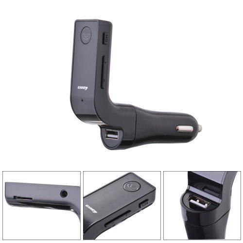 CARG7 Bluetooth Car Modulator and Charger BLACK