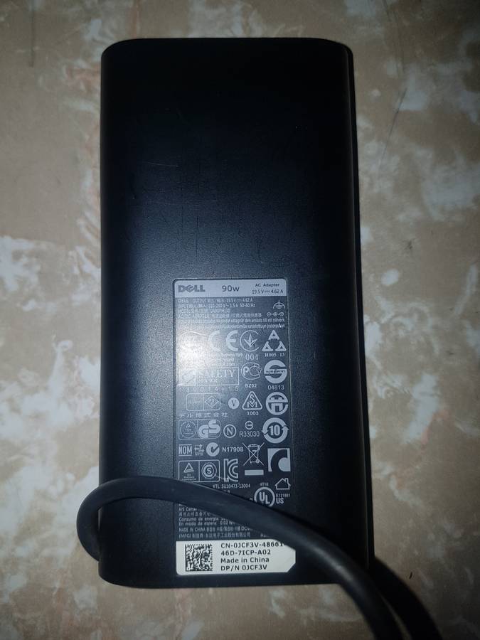 Dell 90W AC Power Adapter (Original)
