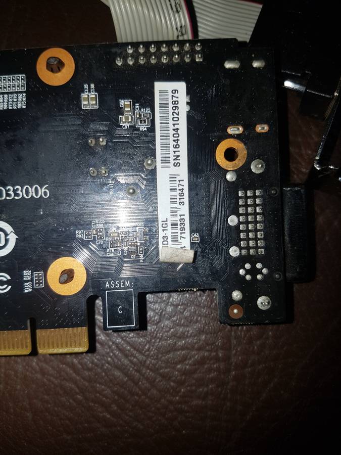 Nvidea Geforce GT710 1 GB Graphics Card