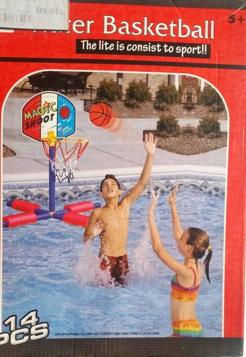 Water Basketball set - Just in time for summer.