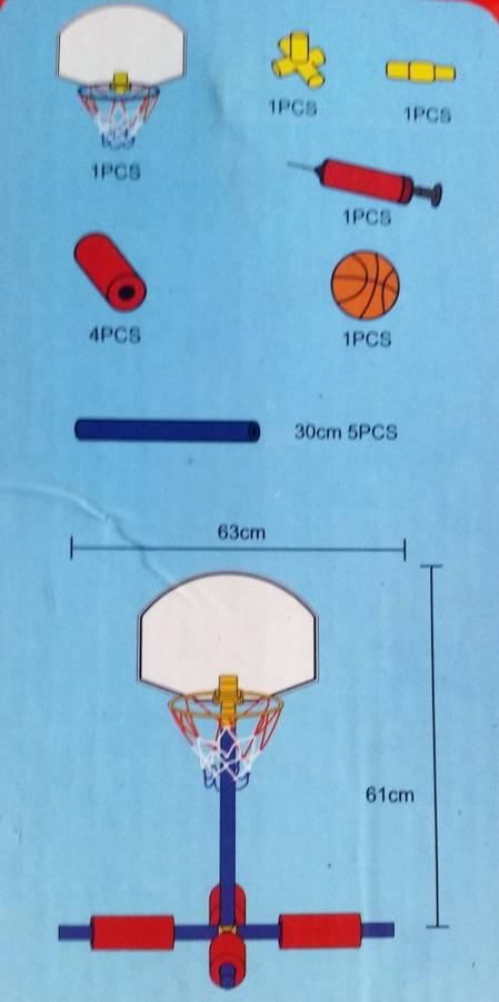 Water Basketball set - Just in time for summer.