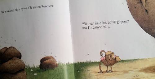 Wie Het Bollie Gegooi ?  Snaakse, lekker lees opvoedkundige kinder lees boek.