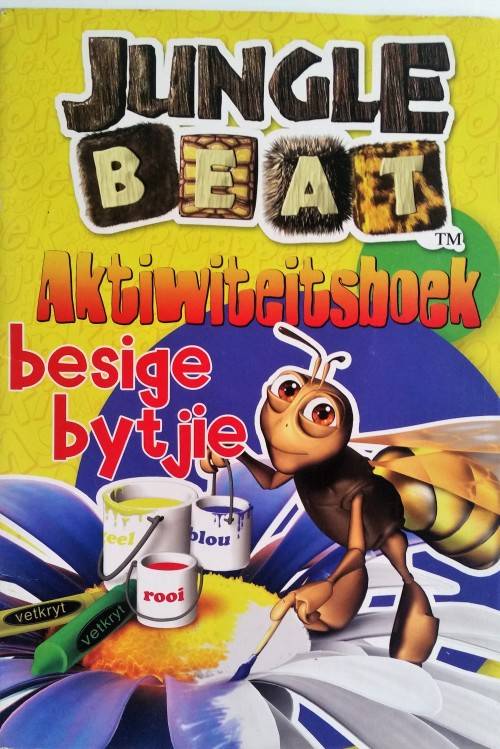 Jungle Beat Aktiwiteits boek - Kleurvol en opvoedkundig - Ure se Genot !