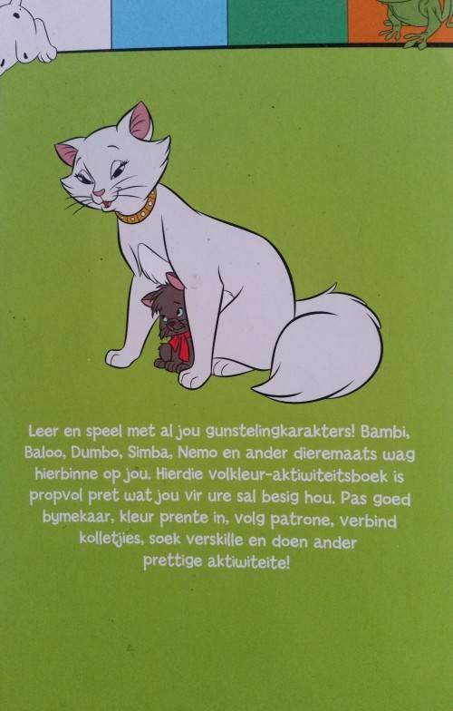 DISNEY -  Diere Maats - Leer en speel met jou gunsteling karakters, Bambi, Baloo, Dumbo, Simba