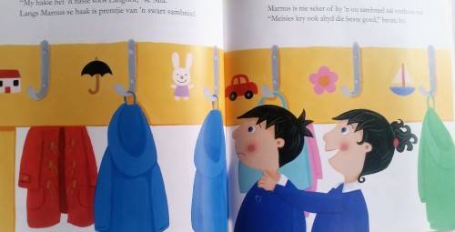 Mia en Marnus gaan skool toe - deur LADYBIRD. Perfek vir kinders wat volgende jaar skool toe gaan