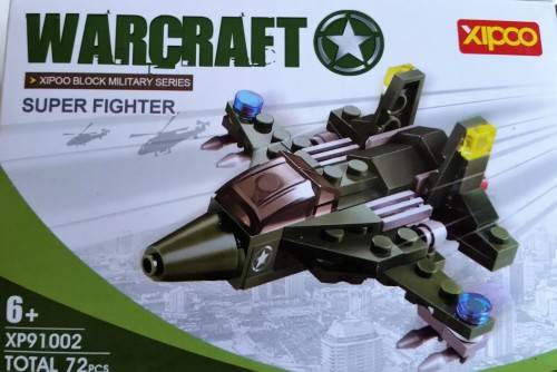 72 Piece 3 in 1  Lego Compatible WAR CRAFT Building Set.