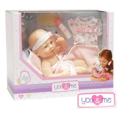 **XMAS GIFT**You & Me 12 inch Newborn Baby Doll in Sleepwear **R799!!**