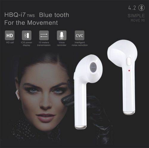 Portable Wireless Bluetooth Earphones with dock