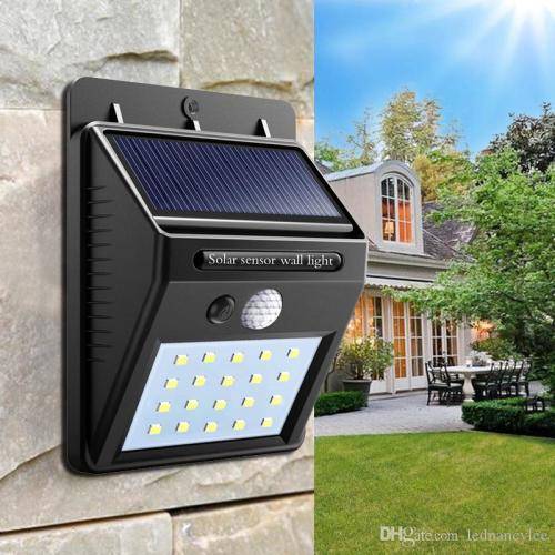 20LED Solar Sensor Wall Light