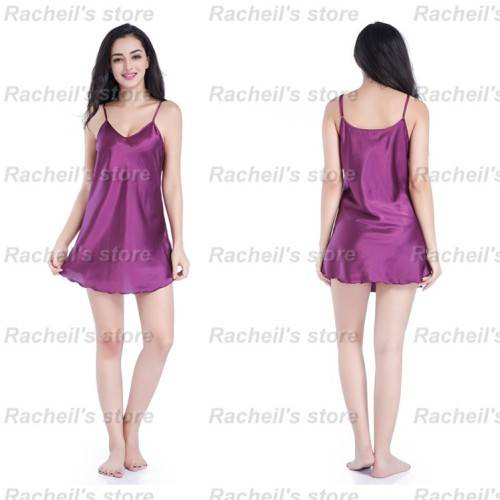 Satin Silk Gown Sleep wear#local stock#