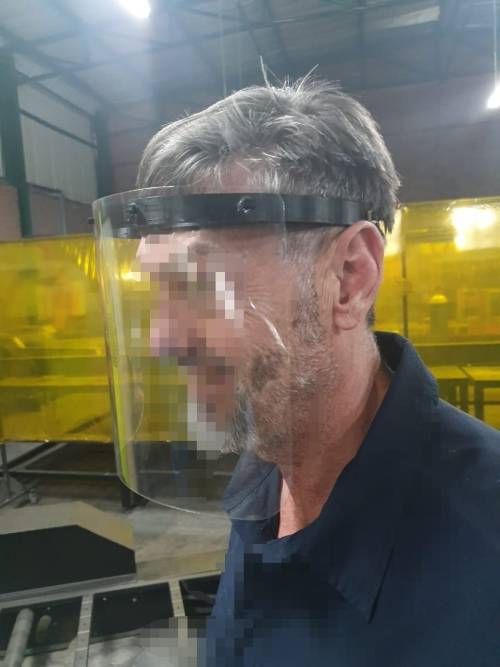 Protective face shield face screen visor quality faceshield price dropped#local stock#