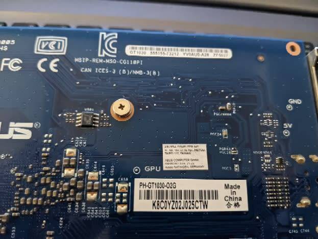 Asus GT 1030 OC