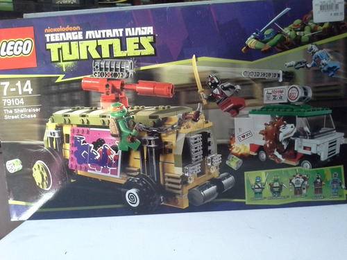 Teenage Mutant Ninja Turtles TMNT Shellraiser Street Chase 79104 sealed