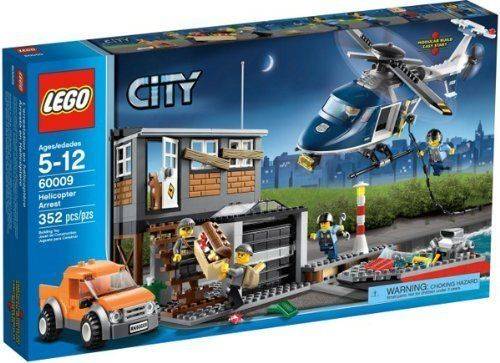 LEGO 60009 City Helicopter Arrest New Police