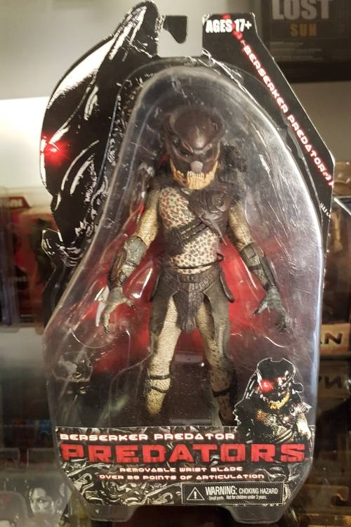 PREDATORS BERSERKER MASKED MOVIE FIGURE NECA GREAT PIECE HTF