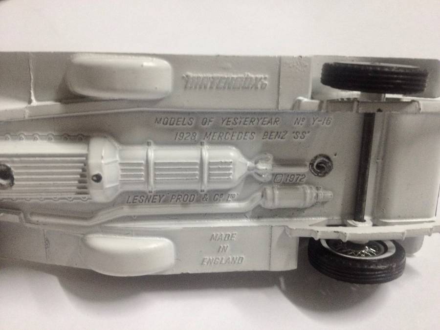 MATCHBOX Models of Yesteryear No Y-16 1928 Mercedes Benz SS