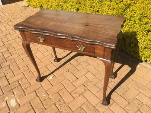 Rare Antique Ball and Claw Card Playing Table