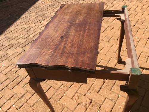 Rare Antique Ball and Claw Card Playing Table
