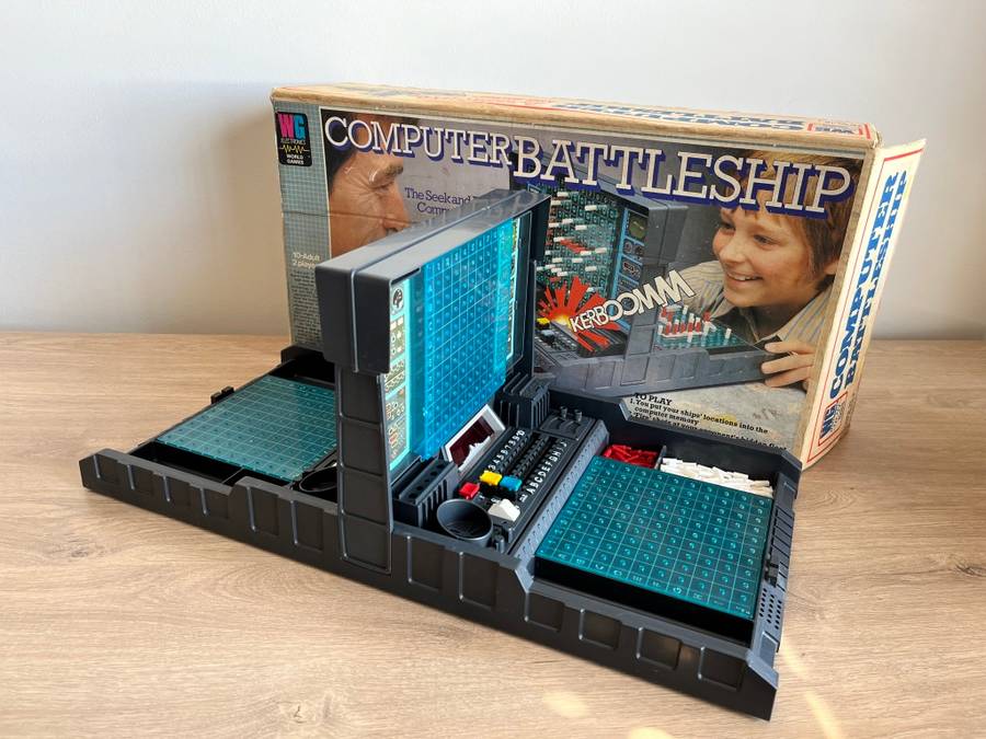 Milton Bradley - Iconic 1977 Electronic Computer Battleship Game
