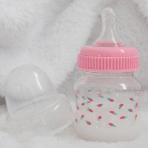 Baby Bottle for your reborn baby with "formula" milk - pink