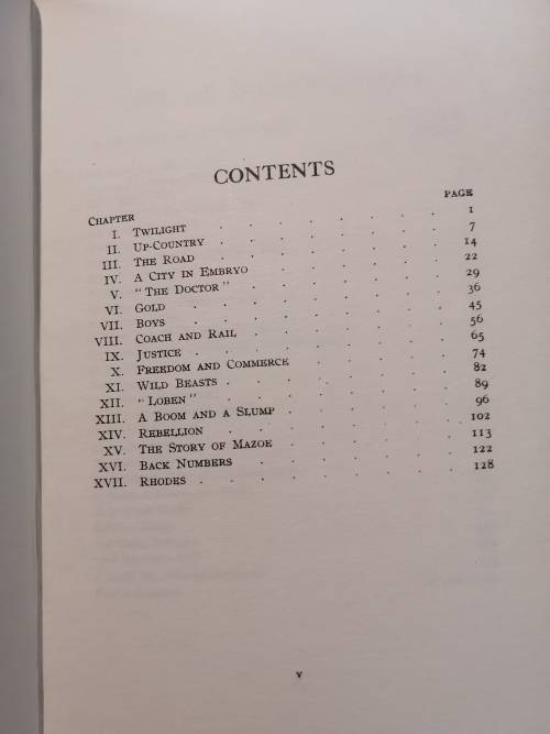 OLD RHODESIAN DAYS -  Hugh Marshall Hole *Rhodesiana Reprint Library