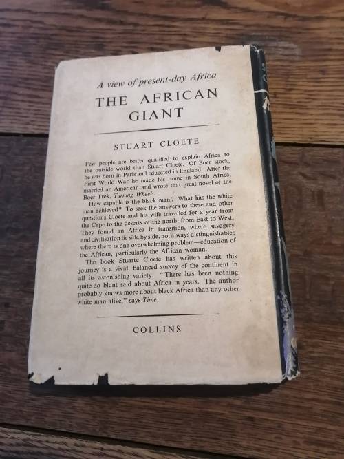 MAMBA - Stuart Cloete *first edition