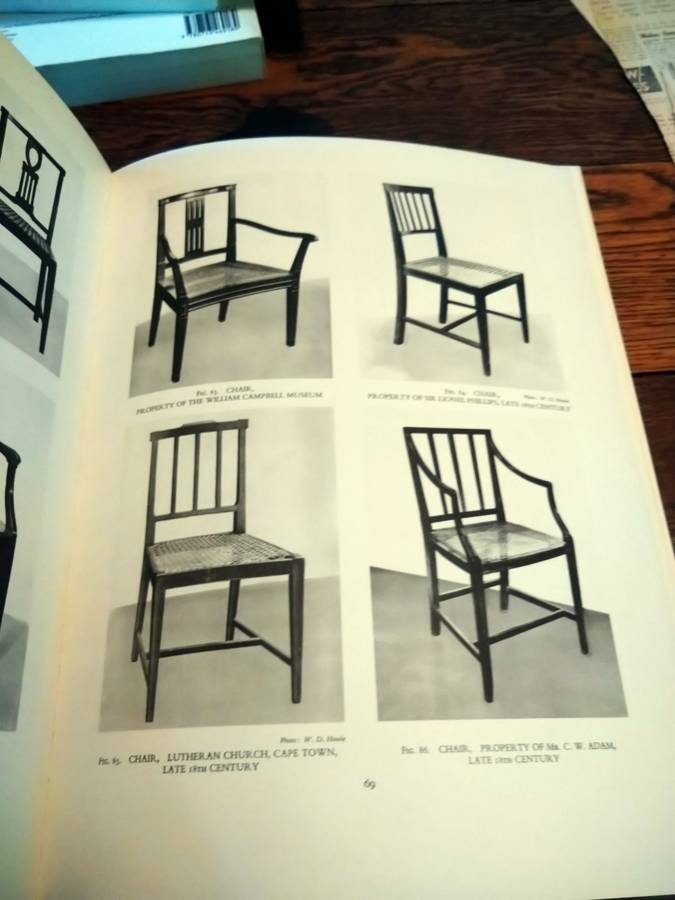 EIGHTEENTH CENTURY FURNITURE IN SOUTH AFRICA - GE Pearse