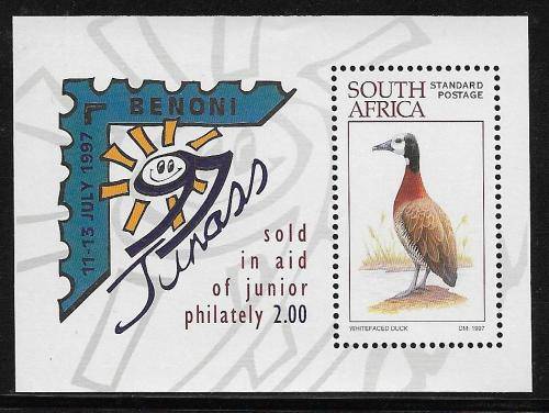 South Africa MNH 1997 Junass - Bird MS / Miniature Sheet