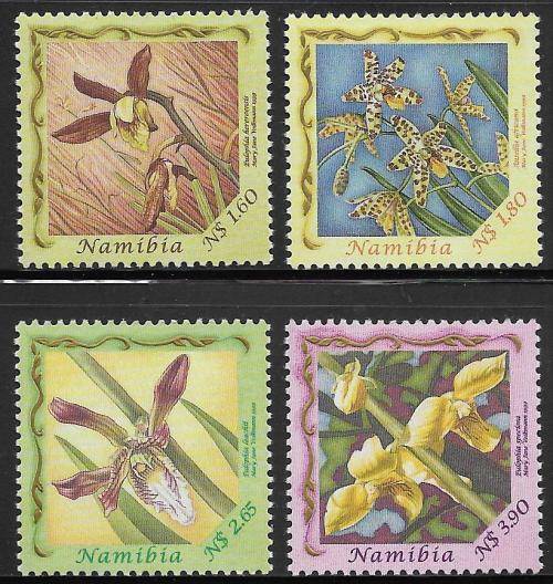 Namibia MNH 1999 Orchids - Cat R83 Bargain!