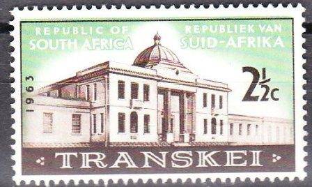 RSA um 1963 Transkei Assembly