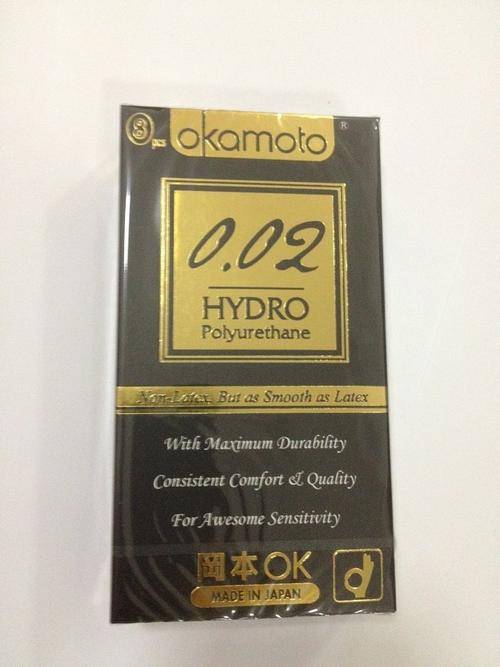 16 OKAMOTO 0.02 Ultra Thin HYDRO condoms safe sex Made in Japan