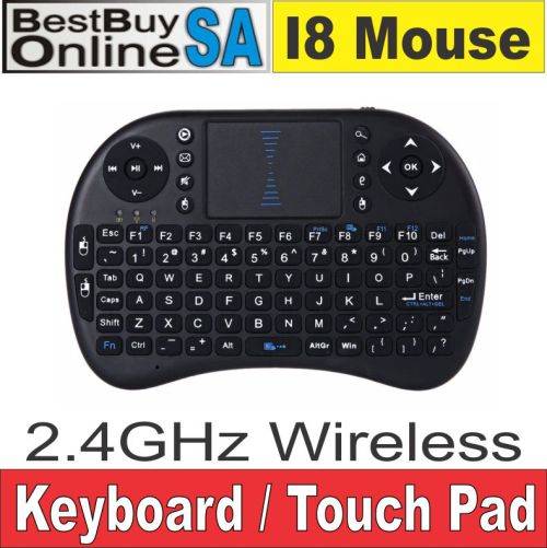 I8 Wireless 2.4GHz Keyboard With Touchpad Compatible With TV Box