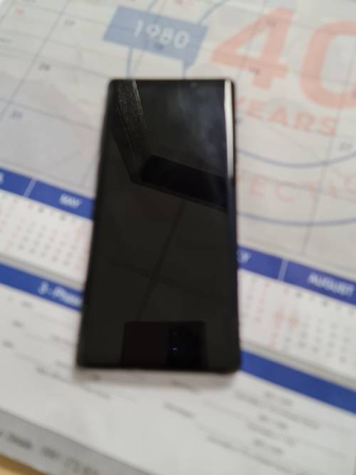 SAMSUNG GALAXY NOTE 9 128GB MIDNIGHT BLACK WITH S-PEN BLUETOOTH