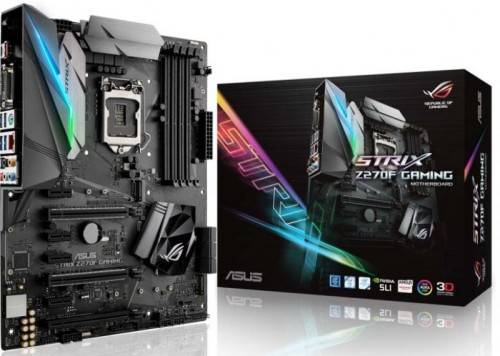 **ASUS ROG STRIX Z270F MOTHERBOARD**HDMI**USB 3.1**7.1 AUDIO**FULL PACKAGING**EXCELLENT CONDITION**
