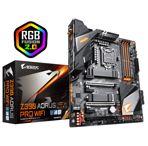 Aorus Z390 Pro Wifi - Gaming Motherboard - Wifi - Bluetooth - Good Condition - Warranty