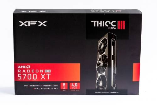 XFX RX5700 XT THICC III ULTRA 8GB ** GAMING GRAPHICS CARD ** EXCELLENT CONDITION ** WARRANTY **