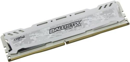 CRUCIAL BALLISTIX SPORT (WHITE) - 8GB  (1x8GB) DDR4 2400MHz ** GOOD CONDITION ** WARRANTY