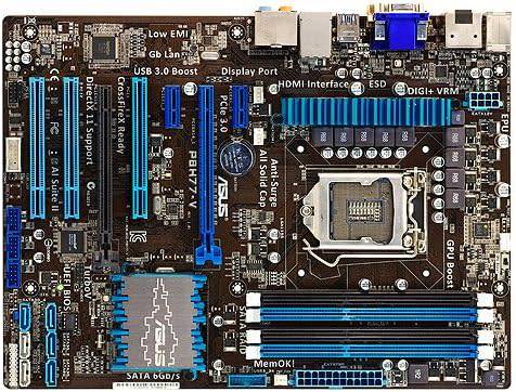 ASUS P8H77-V  ** GAMING MOTHERBOARD ** GOOD CONDITION ** WARRANTY **