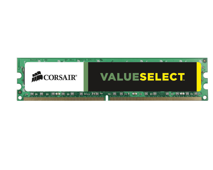 CORSAIR VALUE SELECT DDR3 4GB 1333MHZ (2x2GB) ** DESKTOP RAM ** GOOD CONDITION ** WARRANTY **
