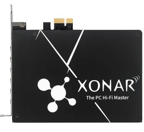 ASUS XONAS AE 7.1-CHANNEL PCIe GAMING AUDIO CARD ** GOOD CONDITION ** WARRANTY **