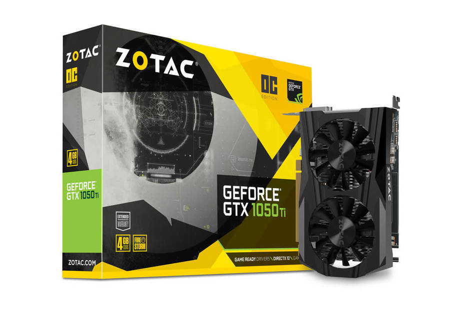 ZOTAC GTX 1050 Ti OC EDITION ** GAMING GRAPHICS CARD ** GOOD CONDITION ** WARRANTY **