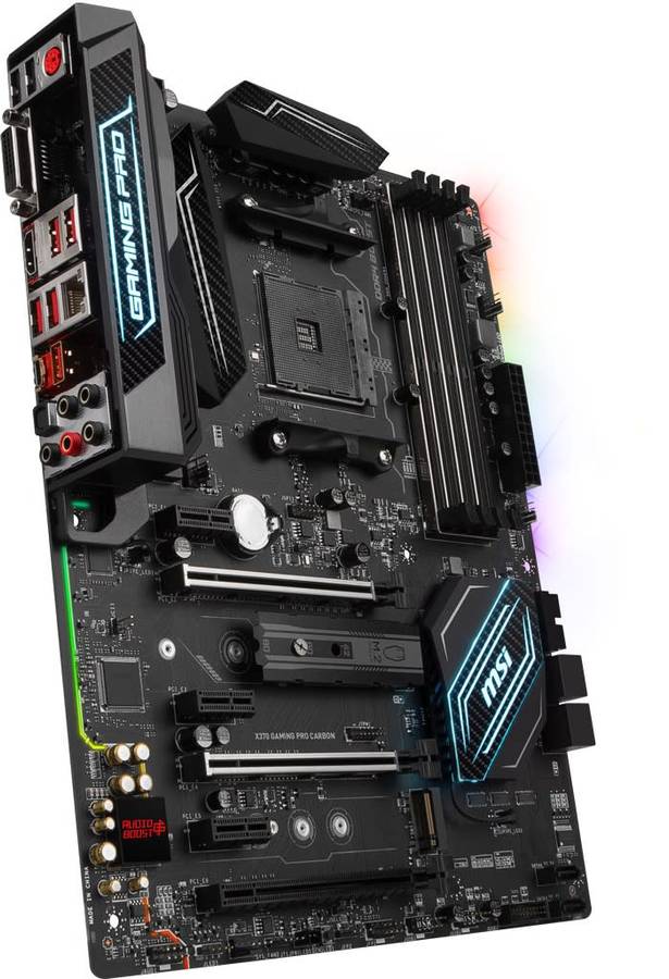 MSI X370 GAMING PRO CARBON ** AMD RYZEN ** AM4 ATX MOTHERBOARD ** GOOD CONDITION ** WARRANTY **