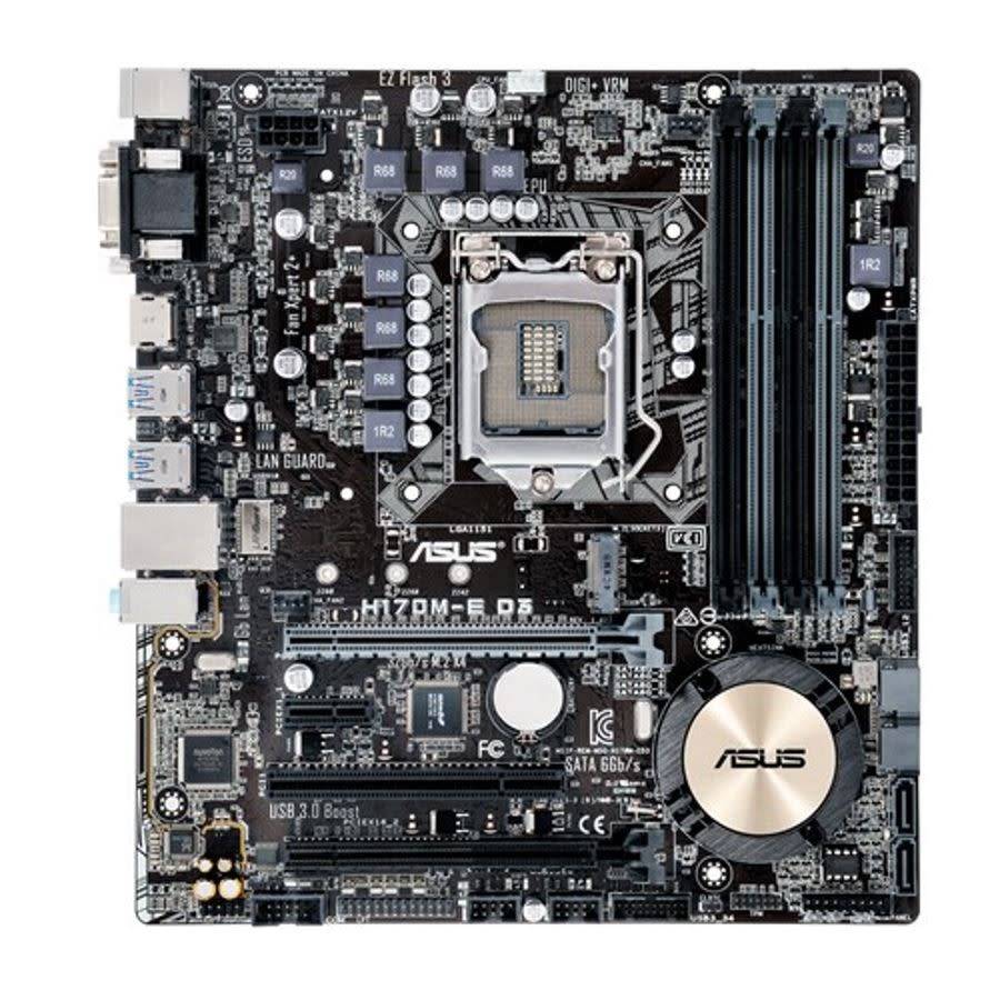 ASUS H170M-E D3 ** GAMING MOTHERBOARD ** GOOD CONDITION ** WARRANTY **