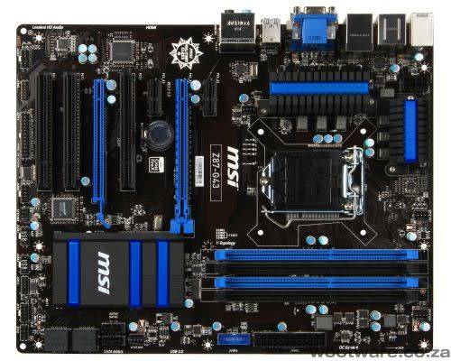 MSI Z87-G43 ** GAMING MOTHERBOARD ** EXCELLENT CONDITION ** WARRANTY **