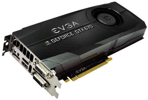 EVGA GTX 670 2GB ** GAMING GRAPHICS CARD ** GOOD CONDITION ** WARRANTY **